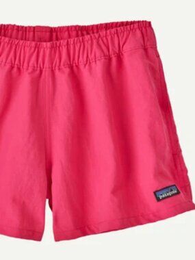 Patagonia women's Baggies, 5 inch, NWT, pink, size small